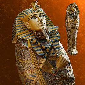 3D模型-Sarcophagus of Tutankhamun